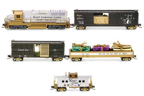 Z Scale - Micro-Trains - 994 21 010 - Freight Train, Diesel, North American, Transition Era - East Caravan Lines