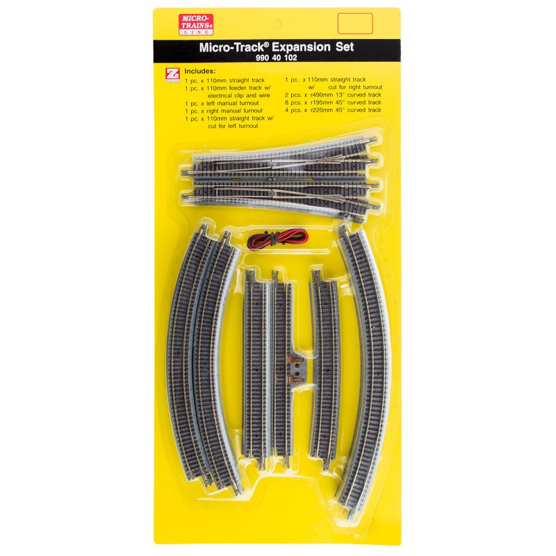 Z Scale - Micro-Trains - 990 40 102 - Track - Track - Expansion Set