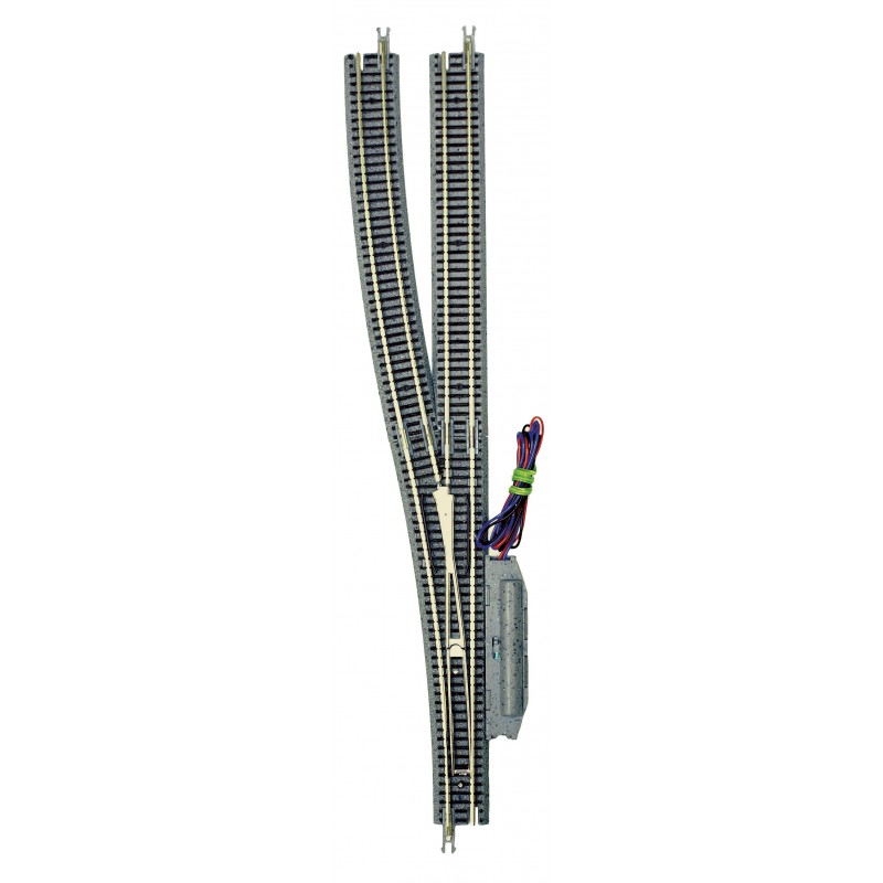 Z Scale - Micro-Trains - 990 40 914 - Track - Track - 13d Left Remote Turnout