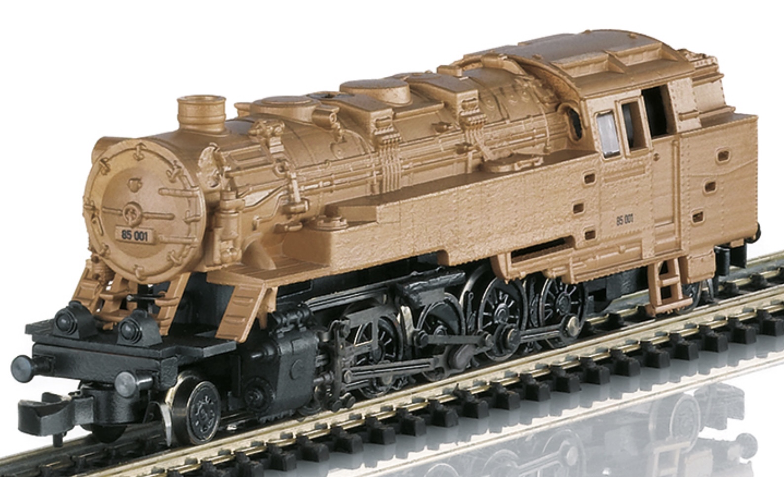 Z Scale - Märklin - 88932 - Locomotive, Steam, 2-10-2 DR Class 85 - Painted/Lettered - 85 001