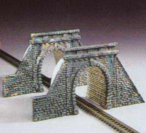 Z Scale - Kibri - 36900 - Structure, Tunnel, Single Track - Railroad Structures