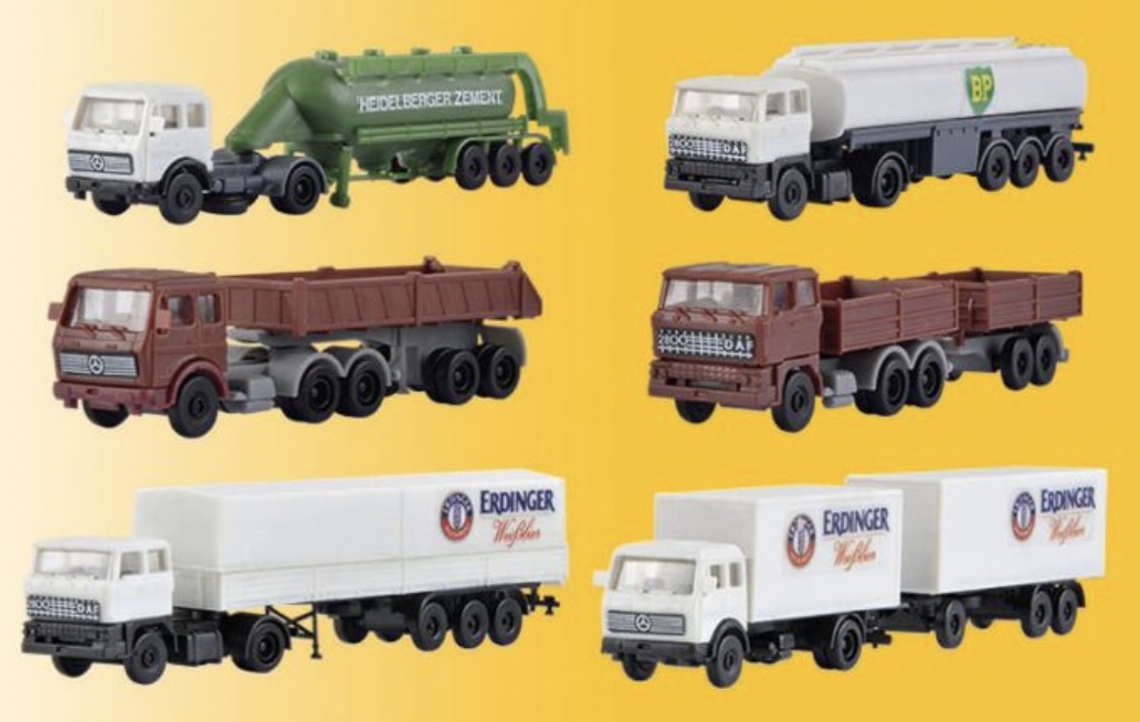 Z Scale - Kibri - 36980 - Vehicle, Semi Tractor, Trailer - Painted/Lettered