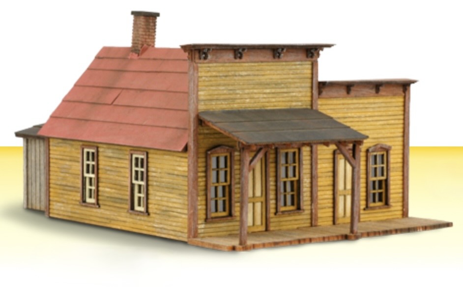 Z Scale - Wild West Models - Z-05 - Structure, Commercial, Supply Store - Commercial Structures