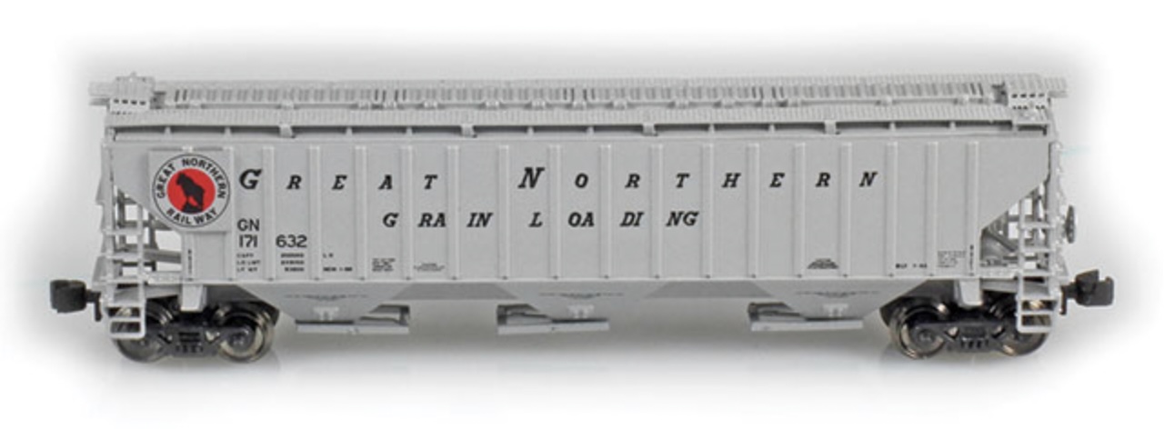 Z Scale - AZL - 91929-2 - Covered Hopper, 3-Bay, PS-2 - Great Northern - 171645