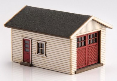 Z Scale - Archistories - 426070-W - Structure, Building , Residential, Garage - Residential Structures