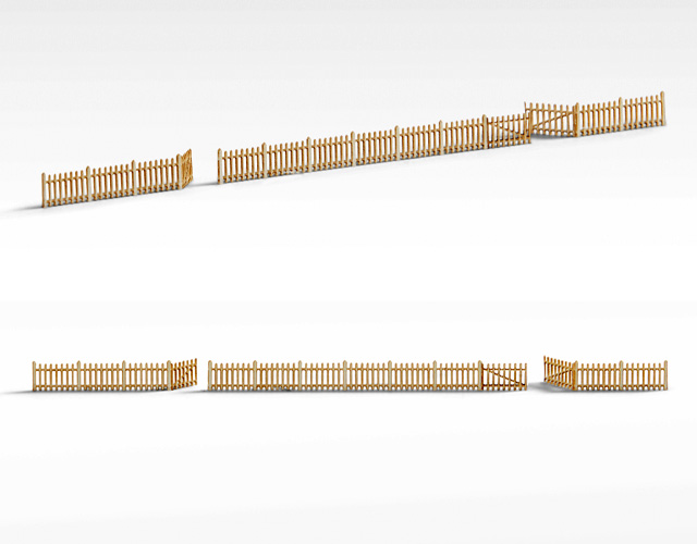Z Scale - Archistories - 810201 - Structure, Details , Residential, Fence - Residential Structures