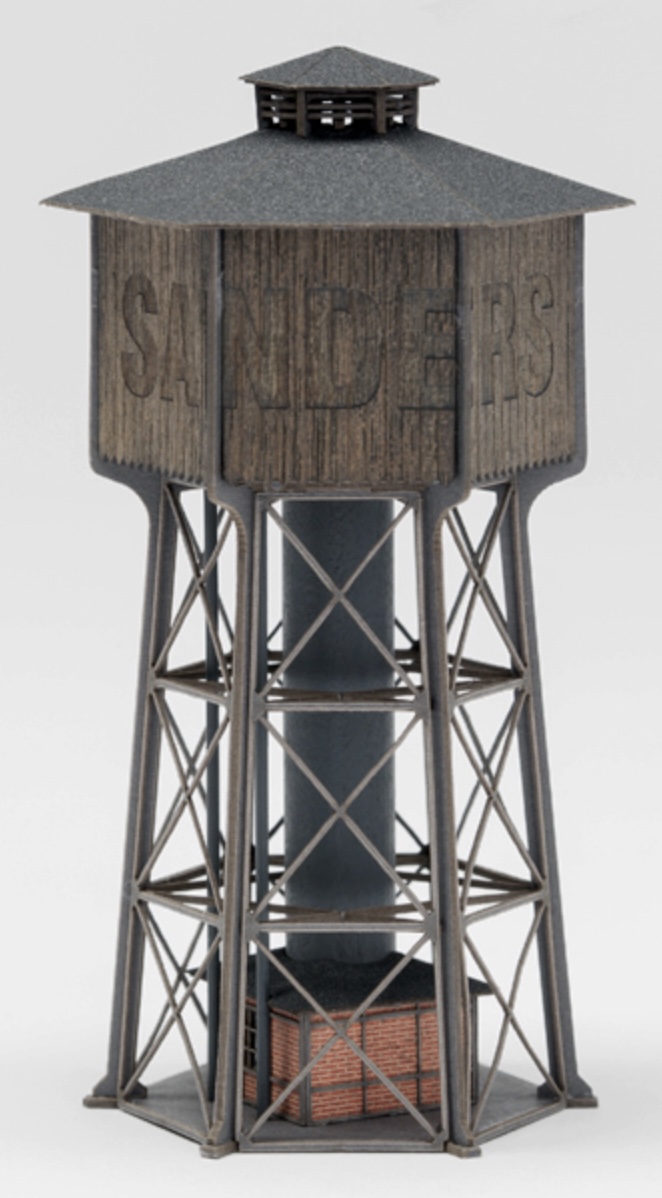 Z Scale - Archistories - 707131 - Structure, Municipal, Water Tower - Municipal Structures