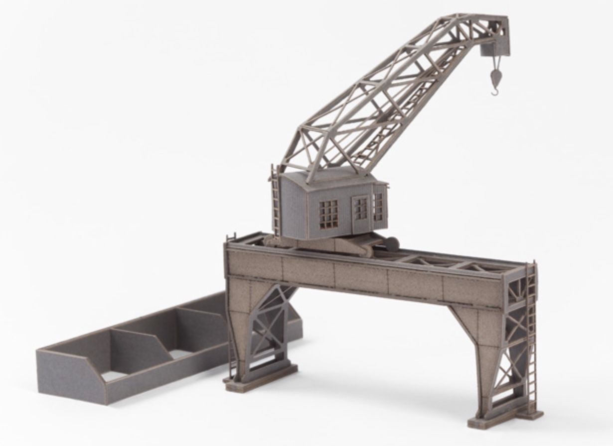 Z Scale - Archistories - 114111 - Structure, Industrial, Crane - Industrial Structures