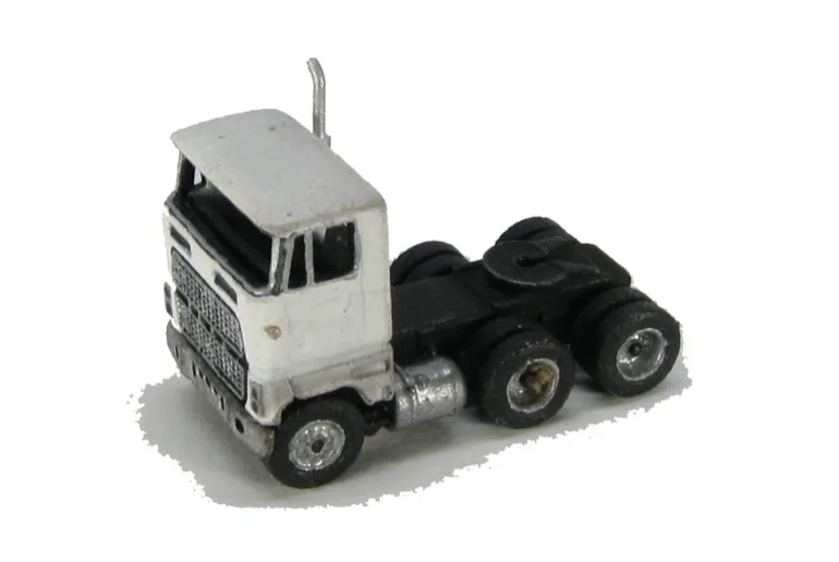 Z Scale - Showcase Miniatures - 4004 - Vehicle, Truck, Tractor, Day Cab - Undecorated