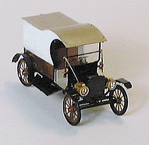 Z Scale - Micron Art - 1017 - Vehicle, Automobile, Ford, Model T - Undecorated - 2-pack