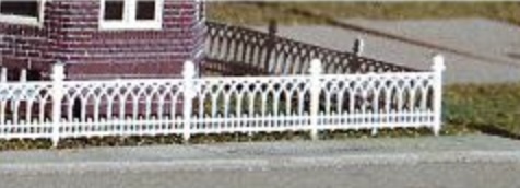 Z Scale - Miller Engineering - Z-F-303 - Structure, Accessory, Fence, Victorian - Undecorated