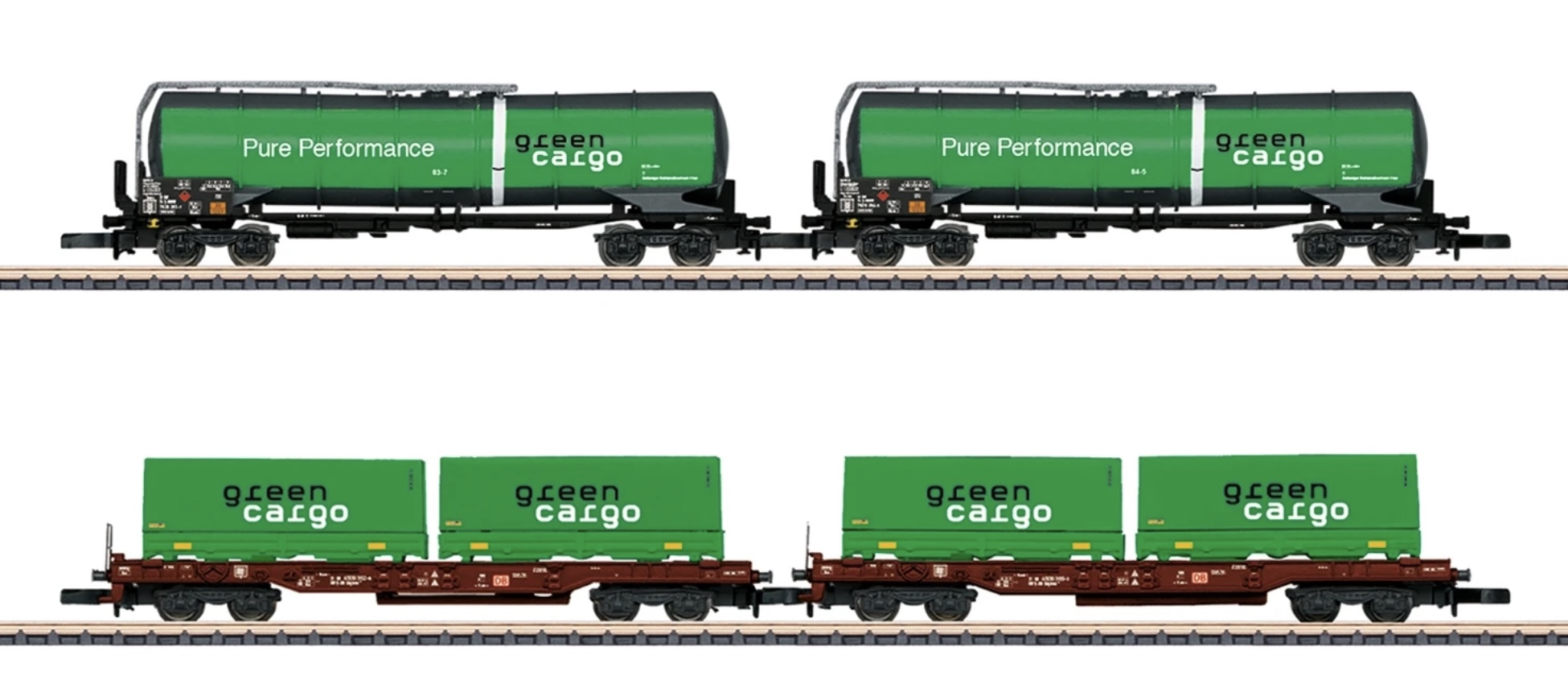 Z Scale - Märklin - 82533 - Rolling Stock, Freight, Europe, Epoch VI - Painted/Lettered - 4-Pack