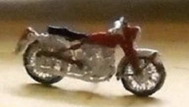 Z Scale - Micron Art - 1026 - Vehicle, Motorcycle, American - Undecorated - 2-pack