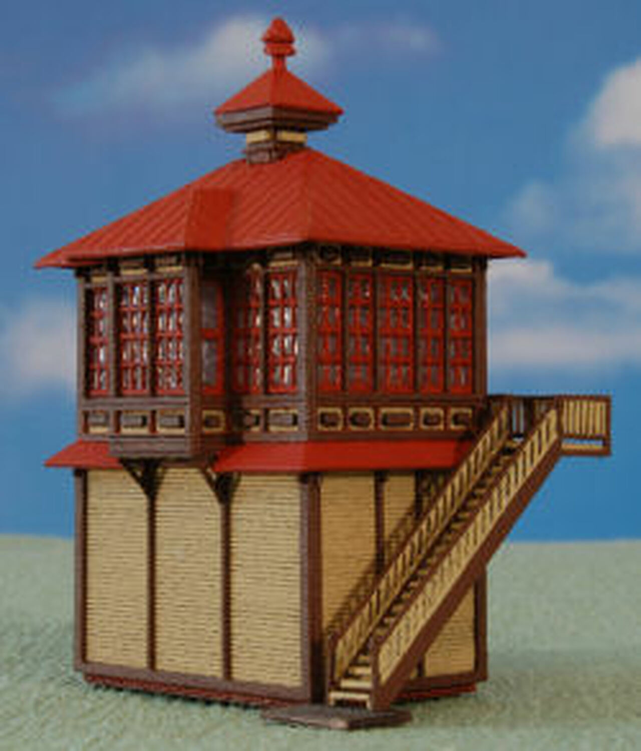 Z Scale - GCLaser - 5340 - Structure, Building, Railroad, Tower