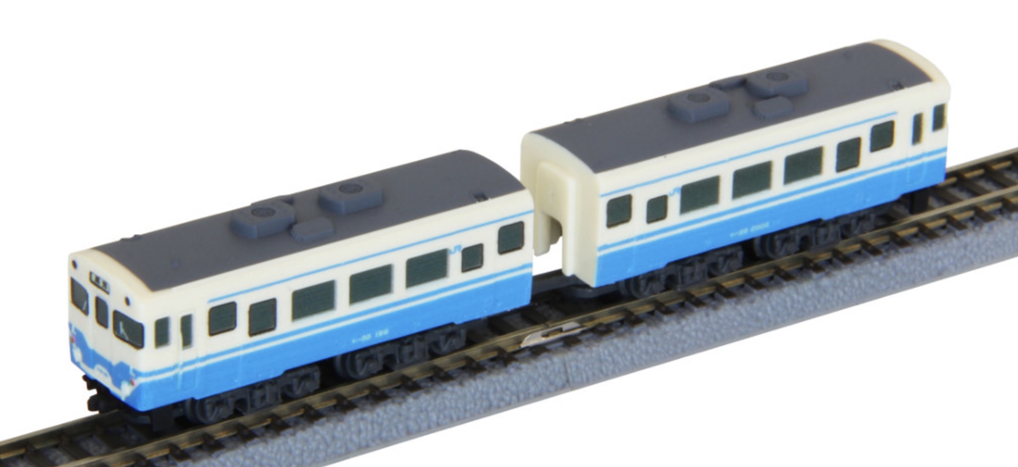 Z Scale - Rokuhan - ST010-3 - Locomotive, Diesel, KIHA58 - Japan Railways Shikoku - 2-Pack