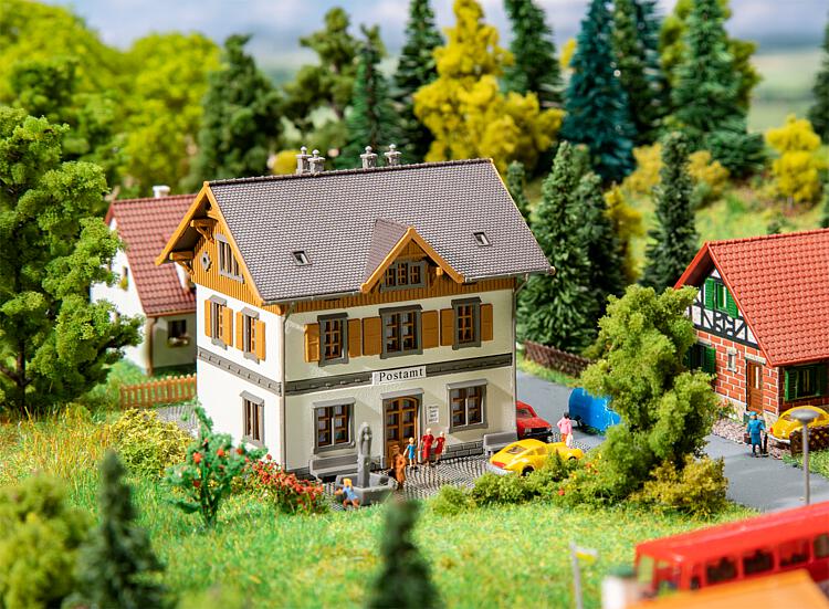 Z Scale - Faller - 282787 - Structure, Building, Post Office - Municipal Structures