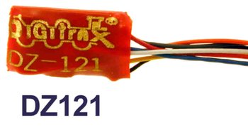 Z Scale - Digitrax - DZ121 - Accessories, Decoder - Undecorated - Universal