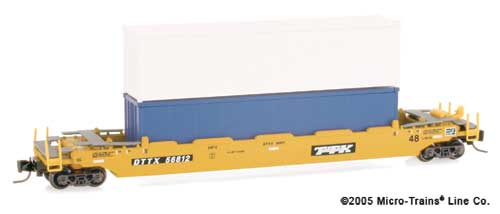 Z Scale - Micro-Trains - 540 00 010 - Container, Intermodal, Gunderson Husky Stack - TTX Company - 56812