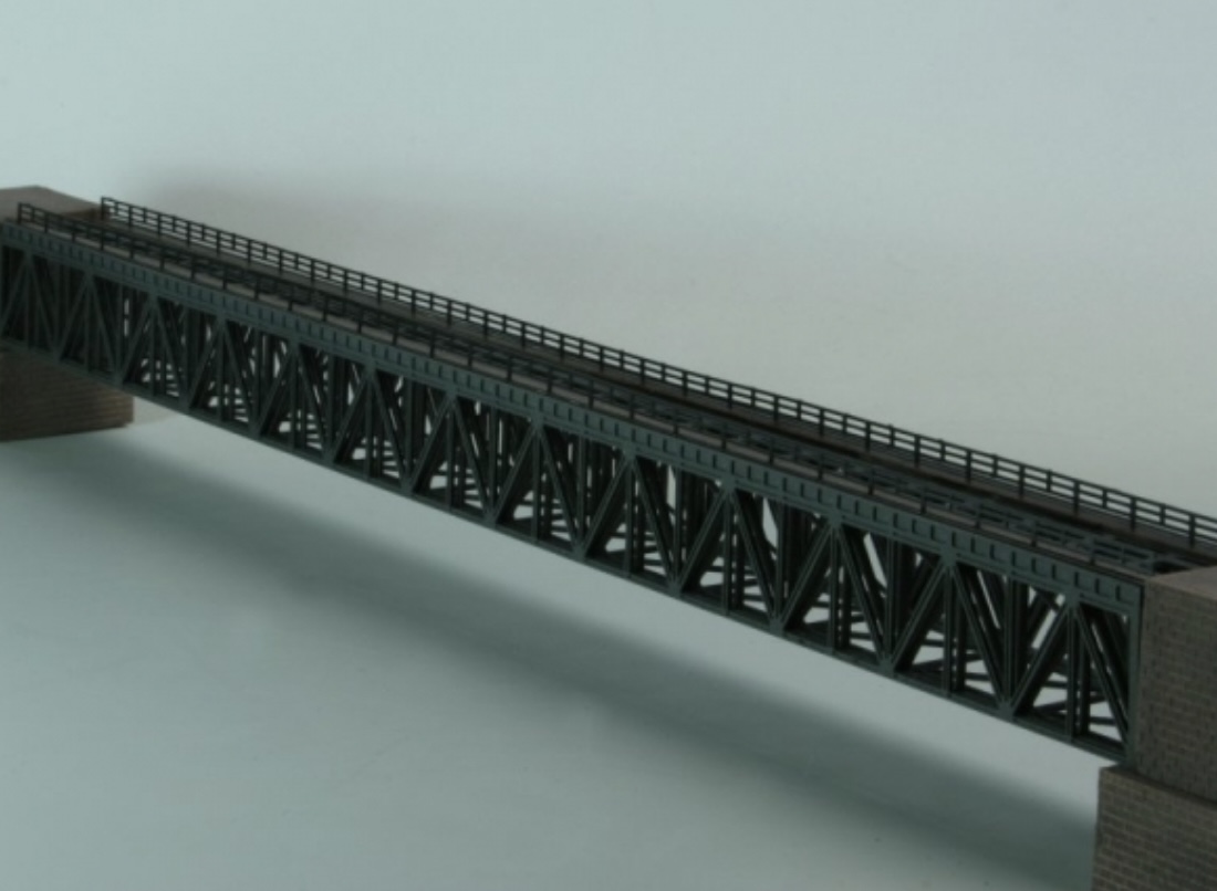 Z Scale - Luetke - 76 680 - Structure, Girder Bridge - Bridges and Piers