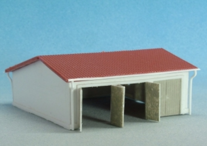 Z Scale - Luetke - 73 291 - Structure, Building, Farm, Barn - Farm Structures