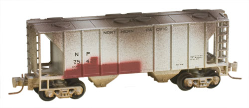 Z Scale - Micro-Trains - 531 50 160 - Covered Hopper, 2-Bay, PS2 - Northern Pacific - 75427