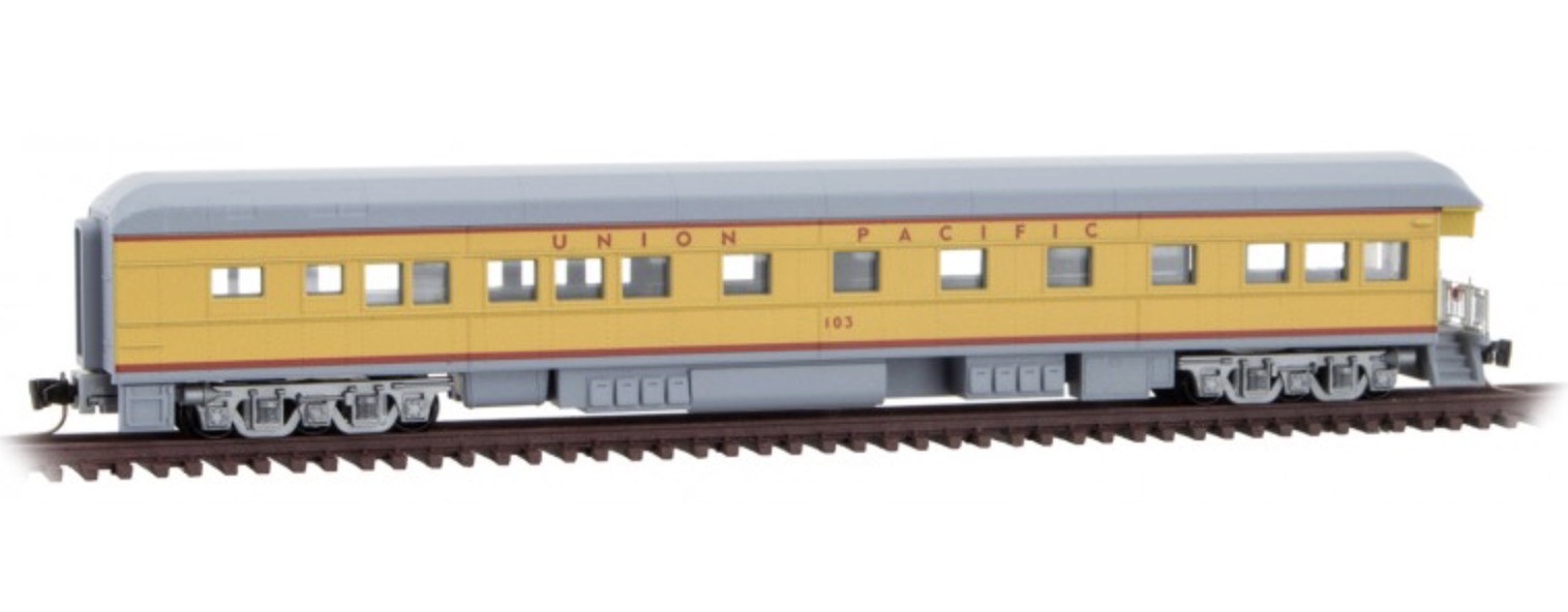 Z Scale - Micro-Trains - 556 00 061 - Passenger Car, Heavyweight, Pullman - Union Pacific - 103