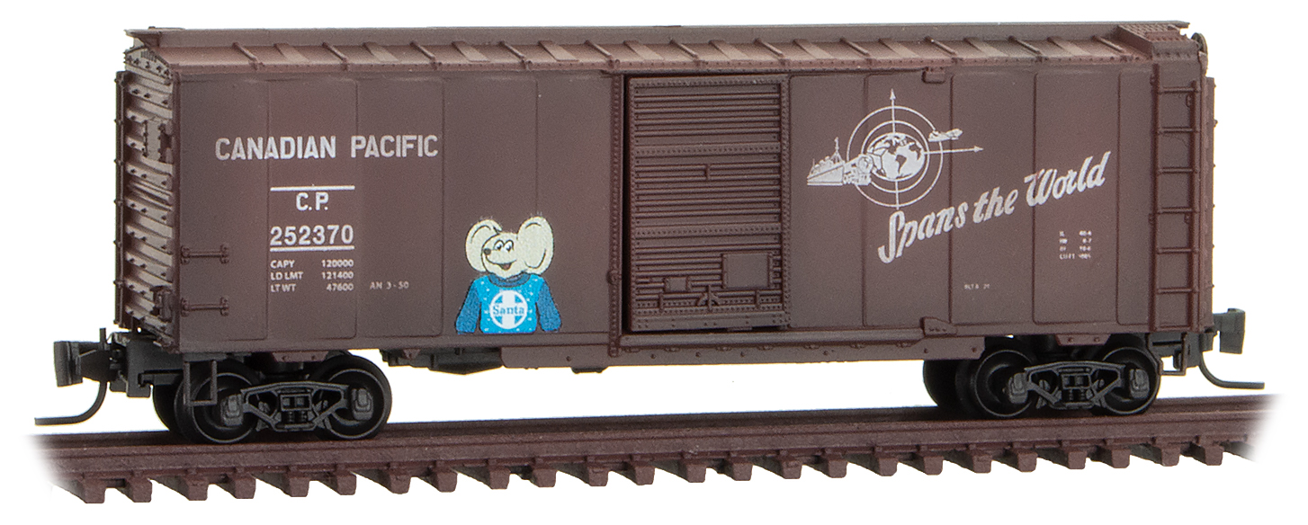 Z Scale - Micro-Trains - 995 02 071 - Boxcar, 40 Foot, PS-1 - Canadian Pacific - 252370