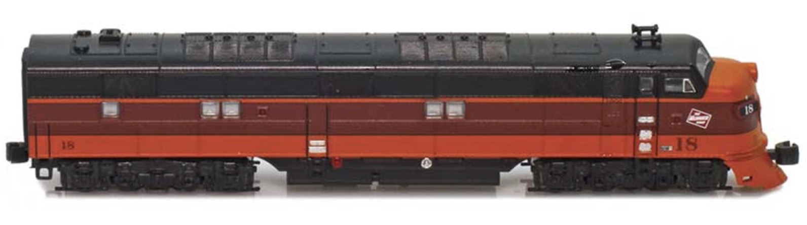 Z Scale - AZL - 64608-2 - Locomotive, Diesel, EMD E7 - Milwaukee Road - 19