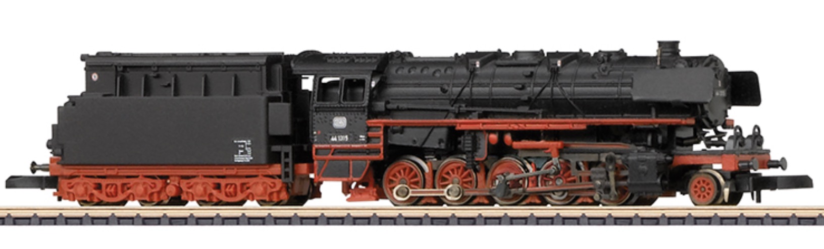 Z Scale - Märklin - 88975 - Locomotive, Steam, 2-10-0, Class 44, Epoch III - Deutsche Bundesbahn - 44 1315