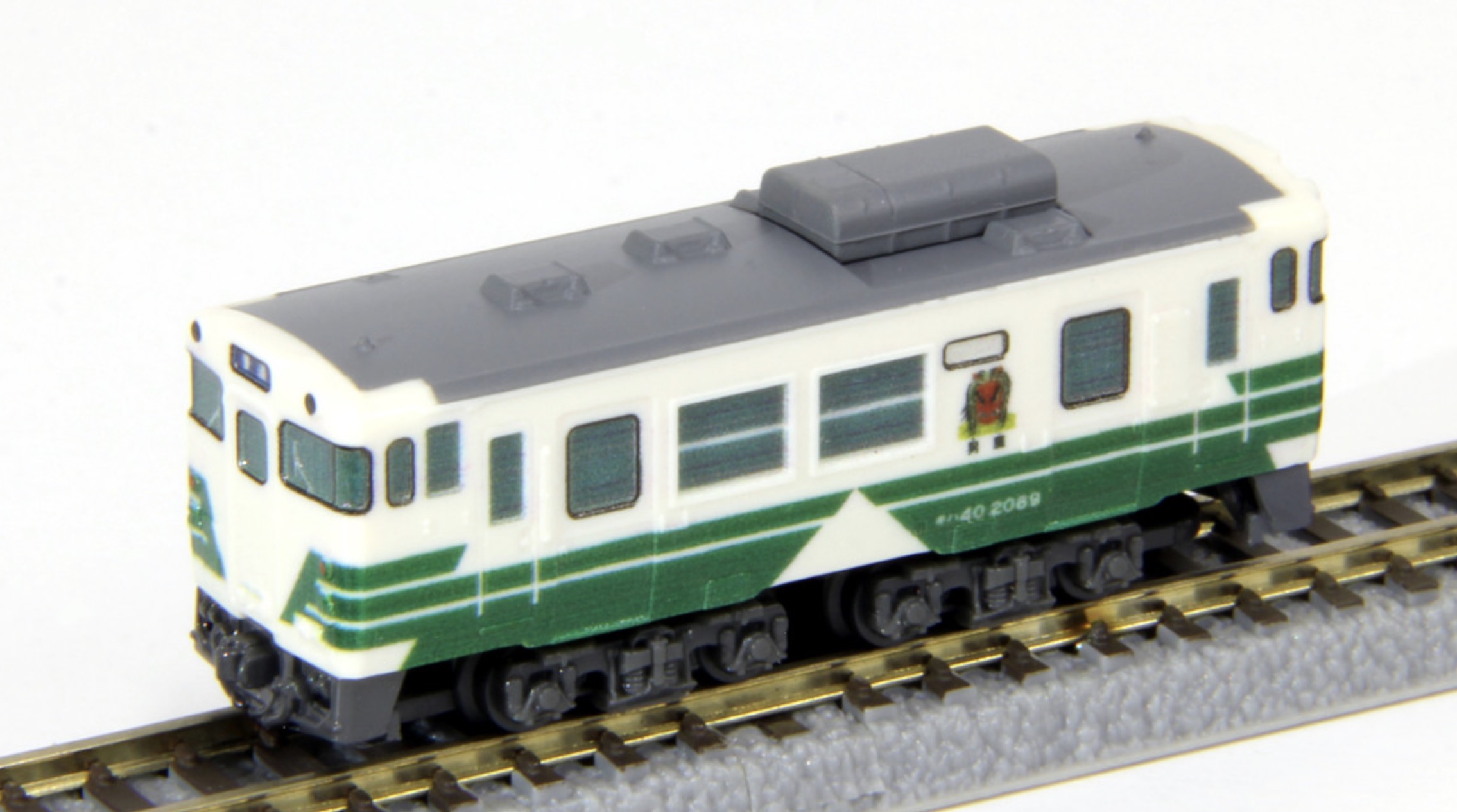 Z Scale - Rokuhan - ST009-5 - Locomotive, Diesel, KIHA40 - Japan Railways East - 40 2089