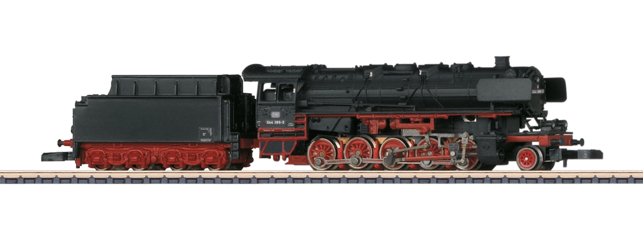 Z Scale - Märklin - 88976 - Locomotive, Steam, 2-10-0, Class 44, Epoch VI - Deutsche Bundesbahn - 044 389-5