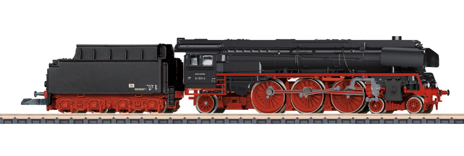 Z Scale - Märklin - 88018 - Locomotive, Steam, 4-6-2 BR 01 - Deutsche Reichsbahn - 01 1511-03