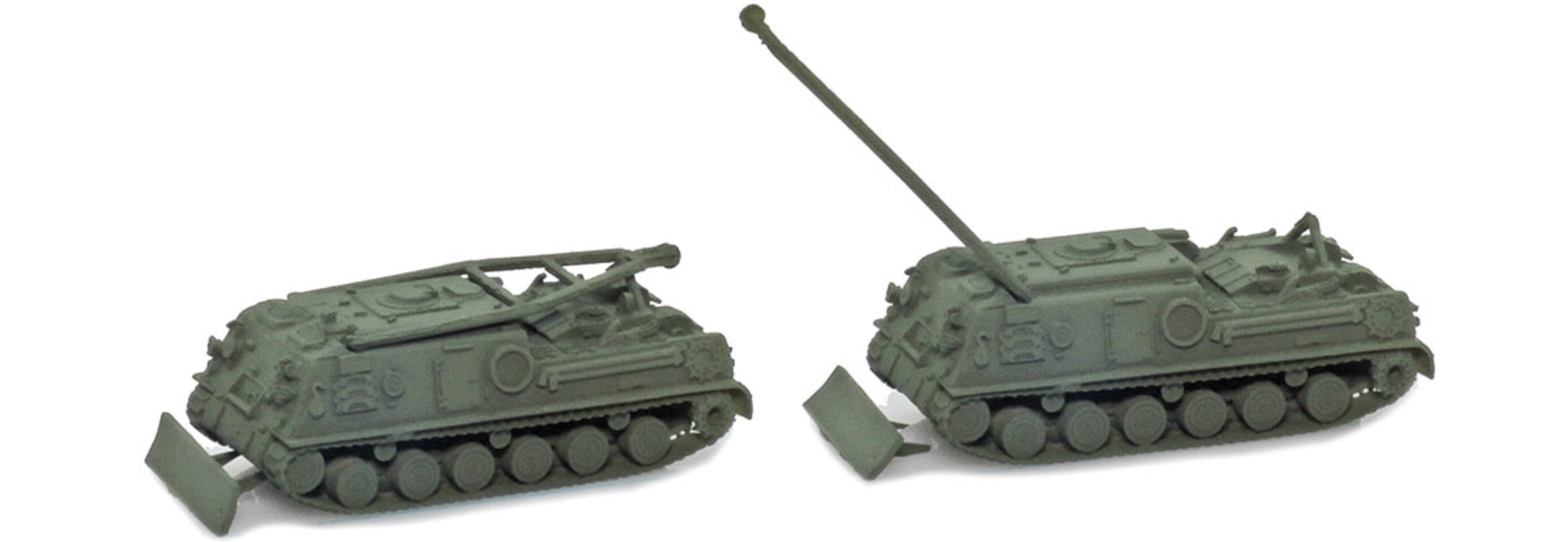 Z Scale - AZL - AZLM88-G - Armored Vehicles, M88 Recovery Vehicle - United States Army - 2-Pack