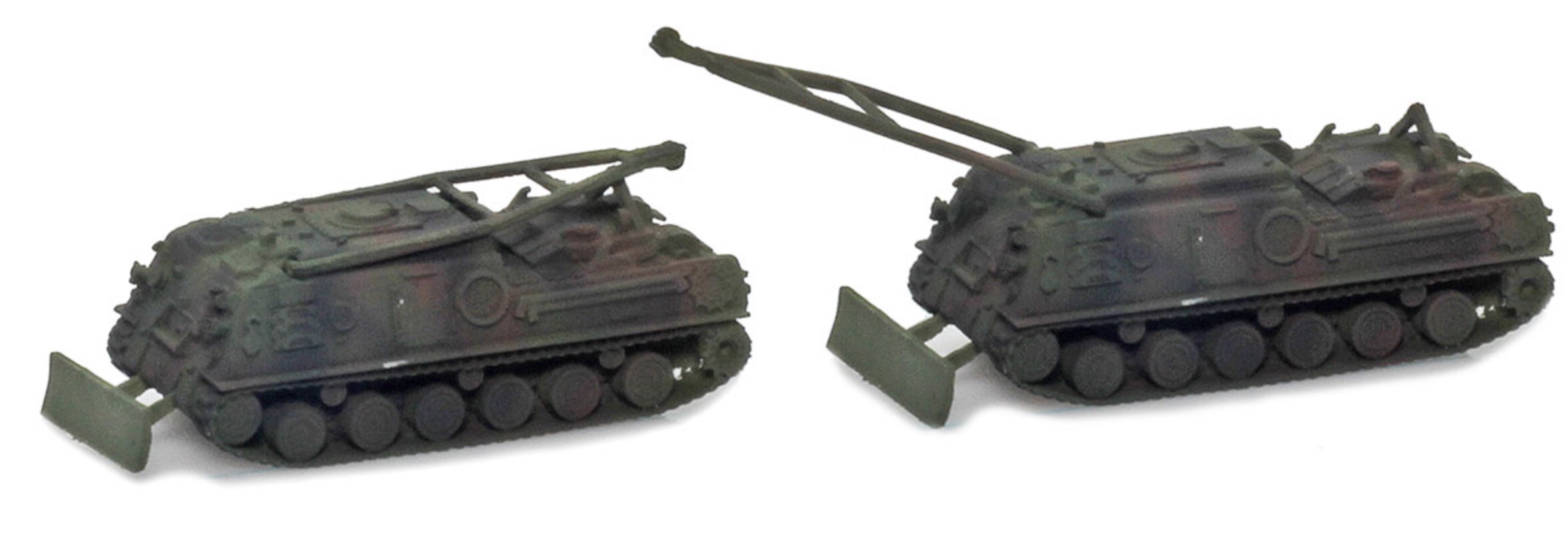 Z Scale - AZL - AZLM88-N - Armored Vehicles, M88 Recovery Vehicle - NATO - 2-Pack