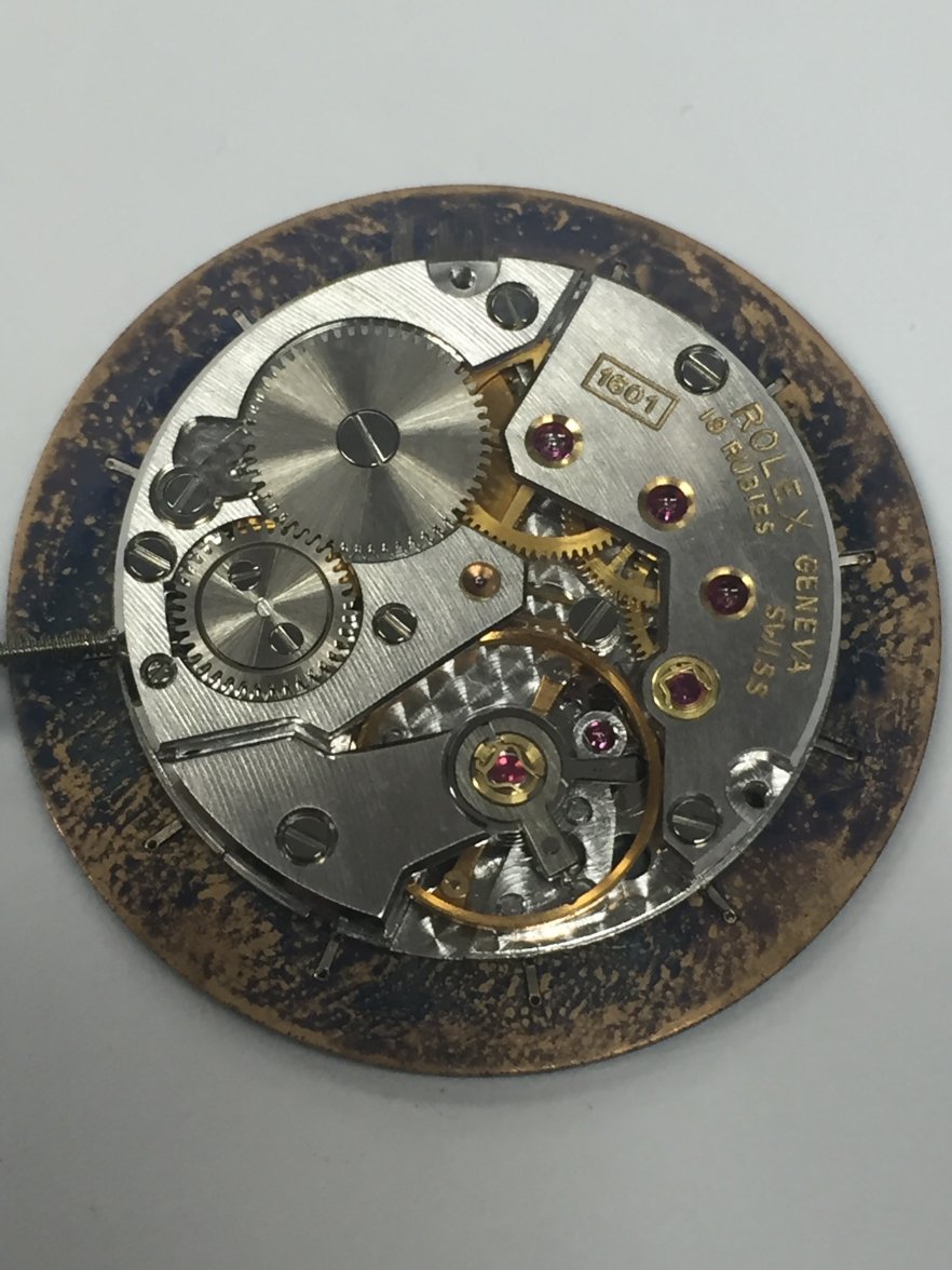 Watch Movement Manual Rolex 1601