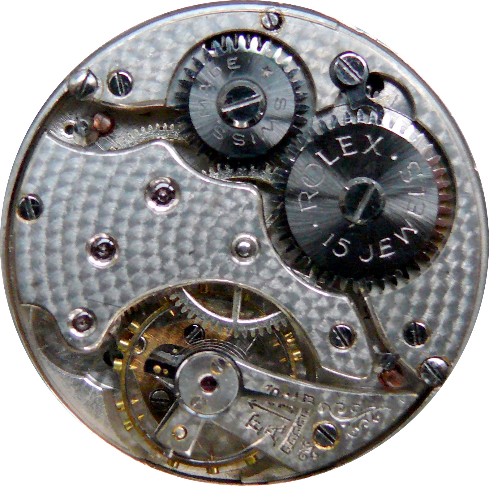 rolex 15 jewel movement