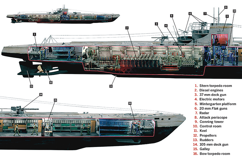 Виды u. Подводная лодка типа IXC/40,. Немецкая подводная лодка u307. U Boat Тип 7 в разрезе. Ixd2 подводная лодка.