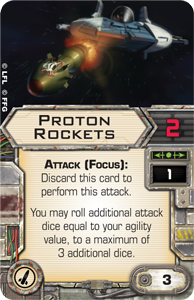 X-Wing Miniatures - Proton Rockets