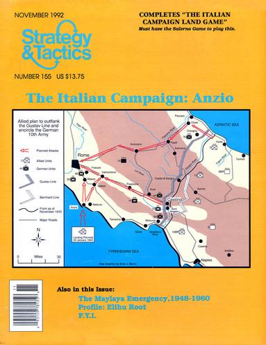 Strategy & Tactics - 155 - Anzio - The Italian Campaign